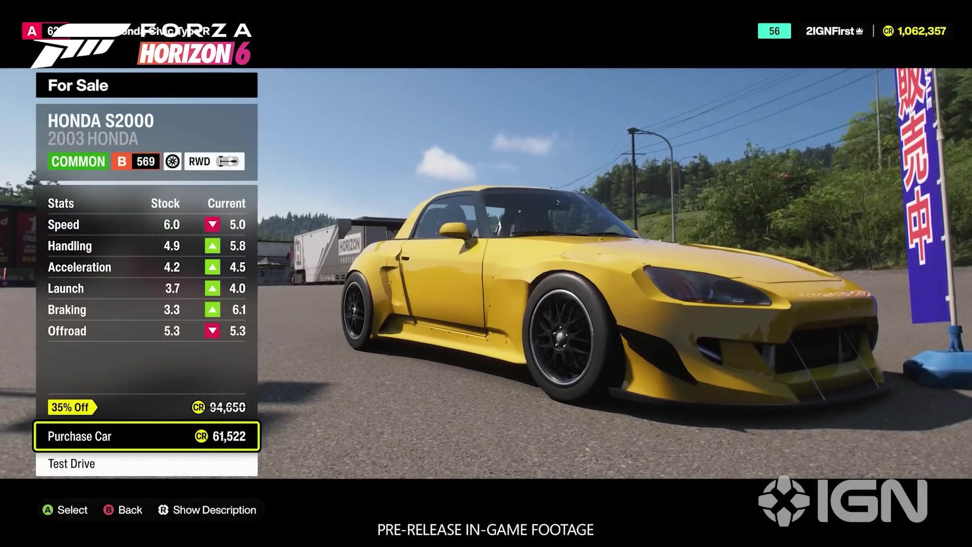改造車として紹介されていた Honda S2000