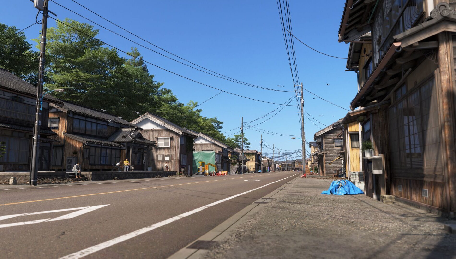 伊根の舟屋。海沿いに木造の舟小屋が並ぶ漁村風景(出典: Xbox Wire Japan)