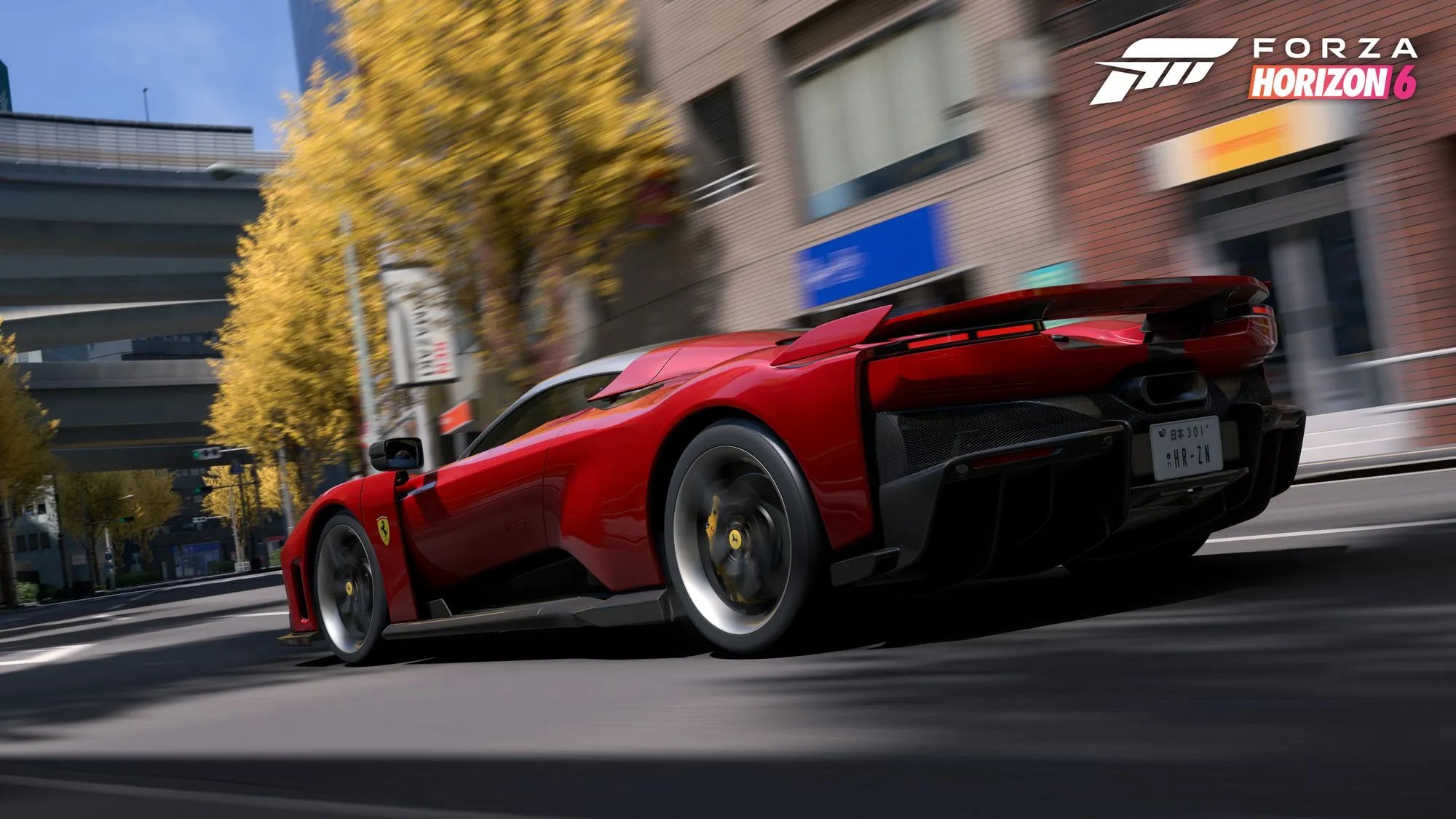 Ferrari F80が東京の街を走る