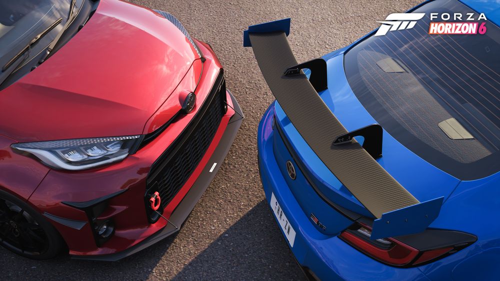 Forza Edition 車両や強い個性のカスタムを想起させる公式プレス画像